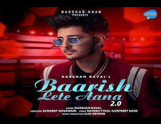 Baarish Lete Aana 2.0 Hindi Lyrics – Darshan Raval