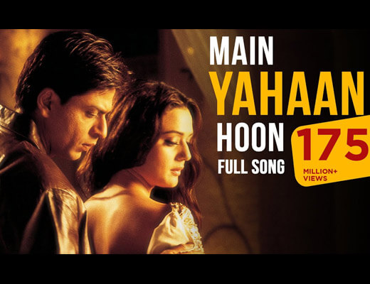 Main Yahan Hoon Hindi Lyrics - Veer Zaara