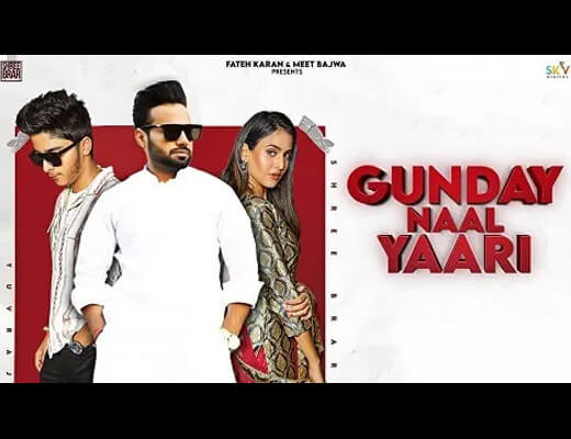 Gunday Naal Yaari Hindi Lyrics – Yuvraj, Simar Kaur