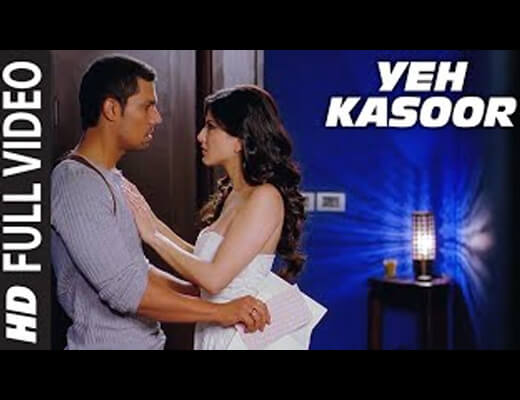 Yeh Kasoor Hindi Lyrics- Jism 2