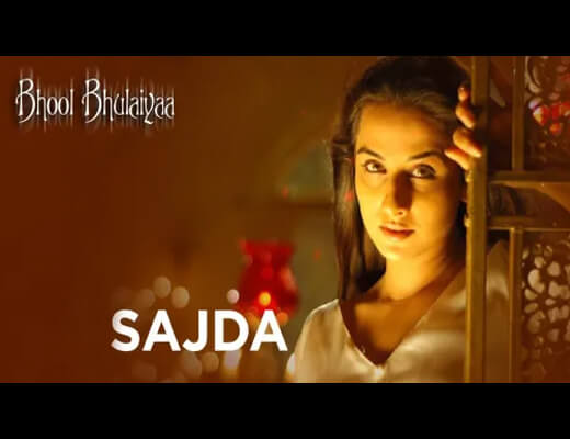 Sajda Hindi Lyrics – Bhool Bhulaiyaa
