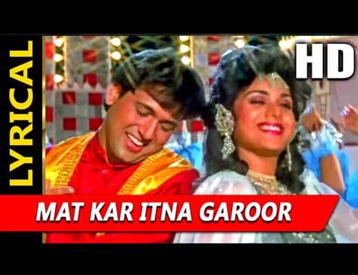 Mat Kar Itna Guroor Hindi Lyrics - Aadmi Khilona Hai
