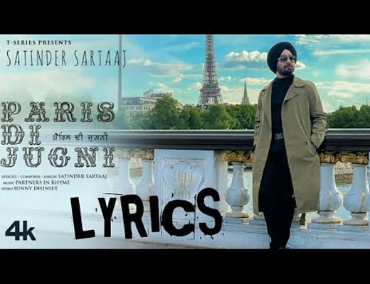 Paris Di Jugni Hindi Lyrics – Satinder Sartaaj