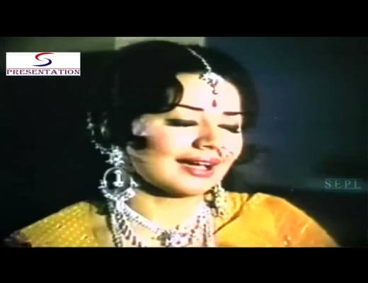 Chanda Re Mere Bhaiya Se Kahna Hindi Lyrics - Chambal ki kasam