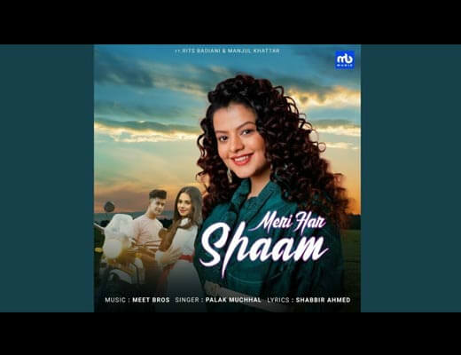 Meri Har Shaam Hindi Lyrics – Palak Muchhal
