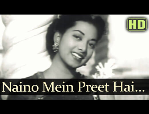 Naino Mein Preet Hai Hindi Lyrics - Suraiya