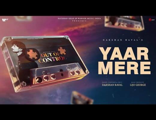 Yaar Mere Hindi Lyrics – Darshan Raval